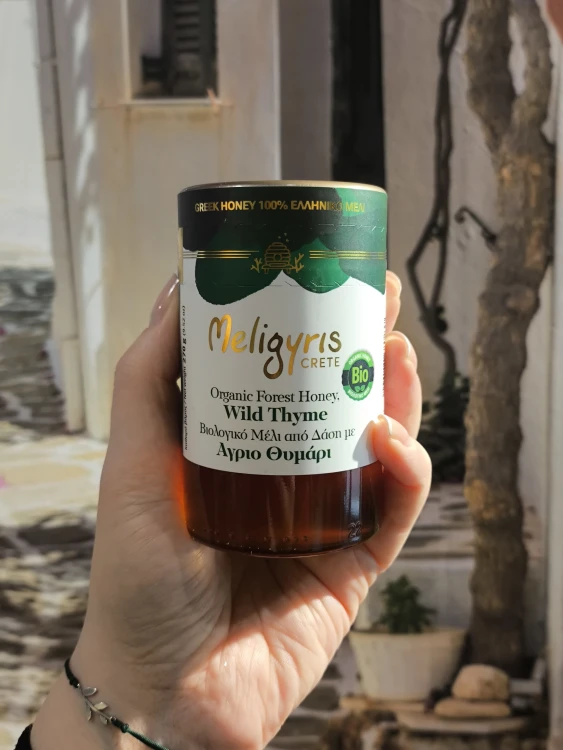 Organiczny miód premium z dzikiego tymianku