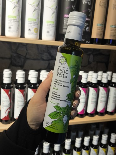 Organiczna oliwa Extra Virgin z bazylią Ena Ena 250ml