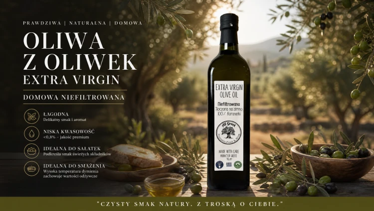 Oliwa Koroneiki premium z Grecji