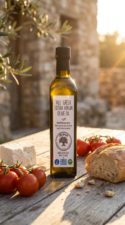 Grecka oliwa Extra Virgin Koroneiki z Peloponezu