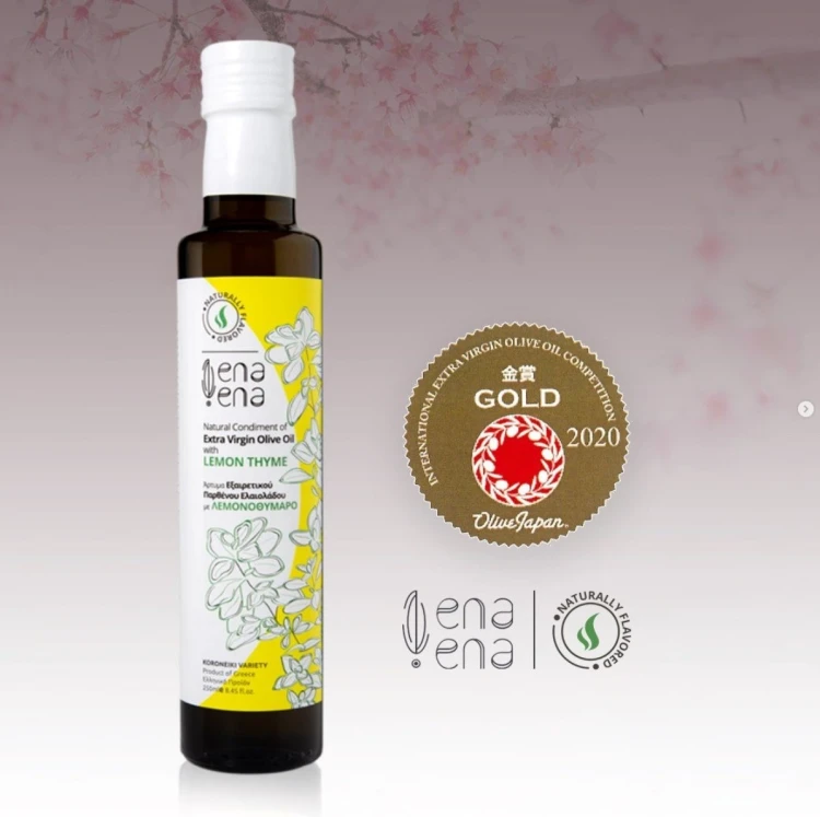 Organiczna oliwa Extra Virgin z cytryną Ena Ena 250ml