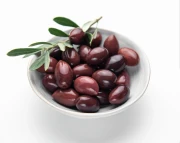 Greckie oliwki Kalamata z pestką 200g pakowane próżniowo