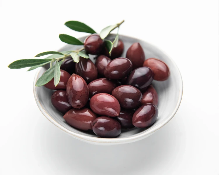 Greckie oliwki Kalamata z pestką 200g pakowane próżniowo