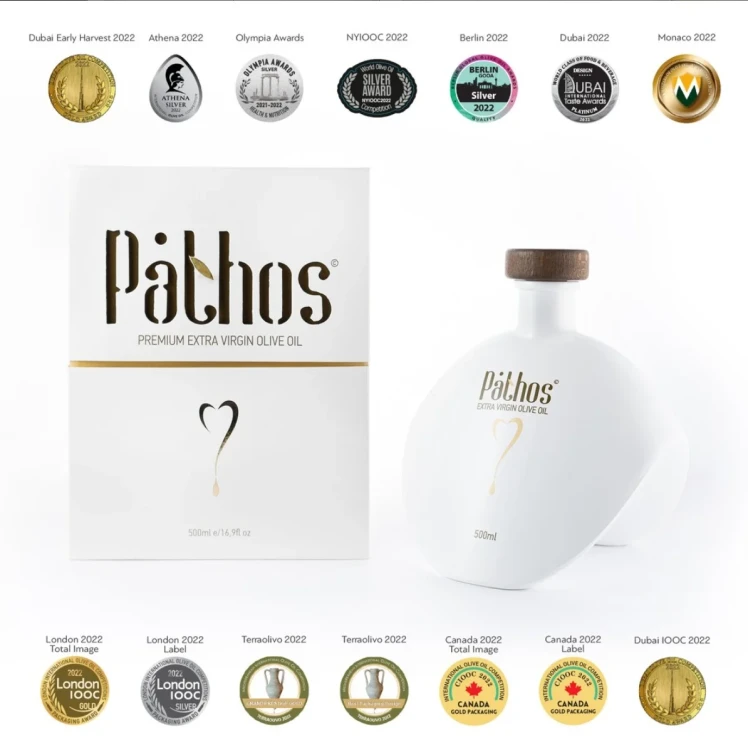 Oliwa Pathos Ultra Premium BIO early harvest Koroneiki 500 ml