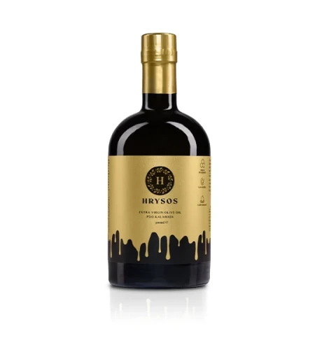 Oliwa Hrysos PDO Kalamata 500 ml extra virgin z Messinii
