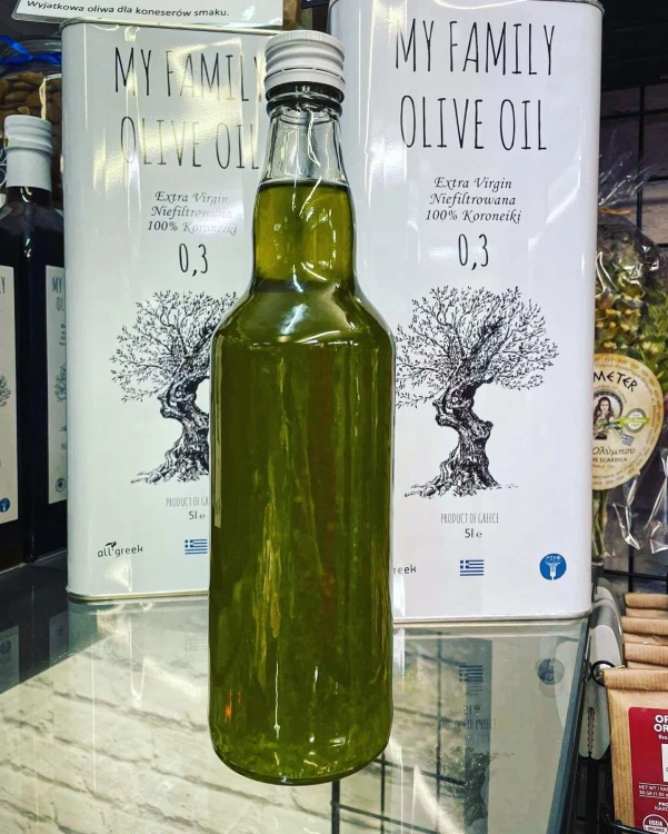 Oliwa premium bogata w polifenole