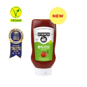 Ketchup BEZ CUKRU Kyknos, 560g 