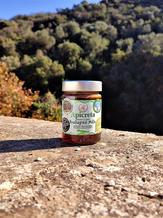 Miód organiczny Apicreta 400g