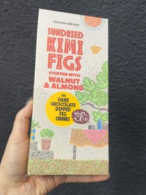 Gift Box z figami nadziewanymi orzechami włoskimi, migdałami i figami w czekoladzie, 400g