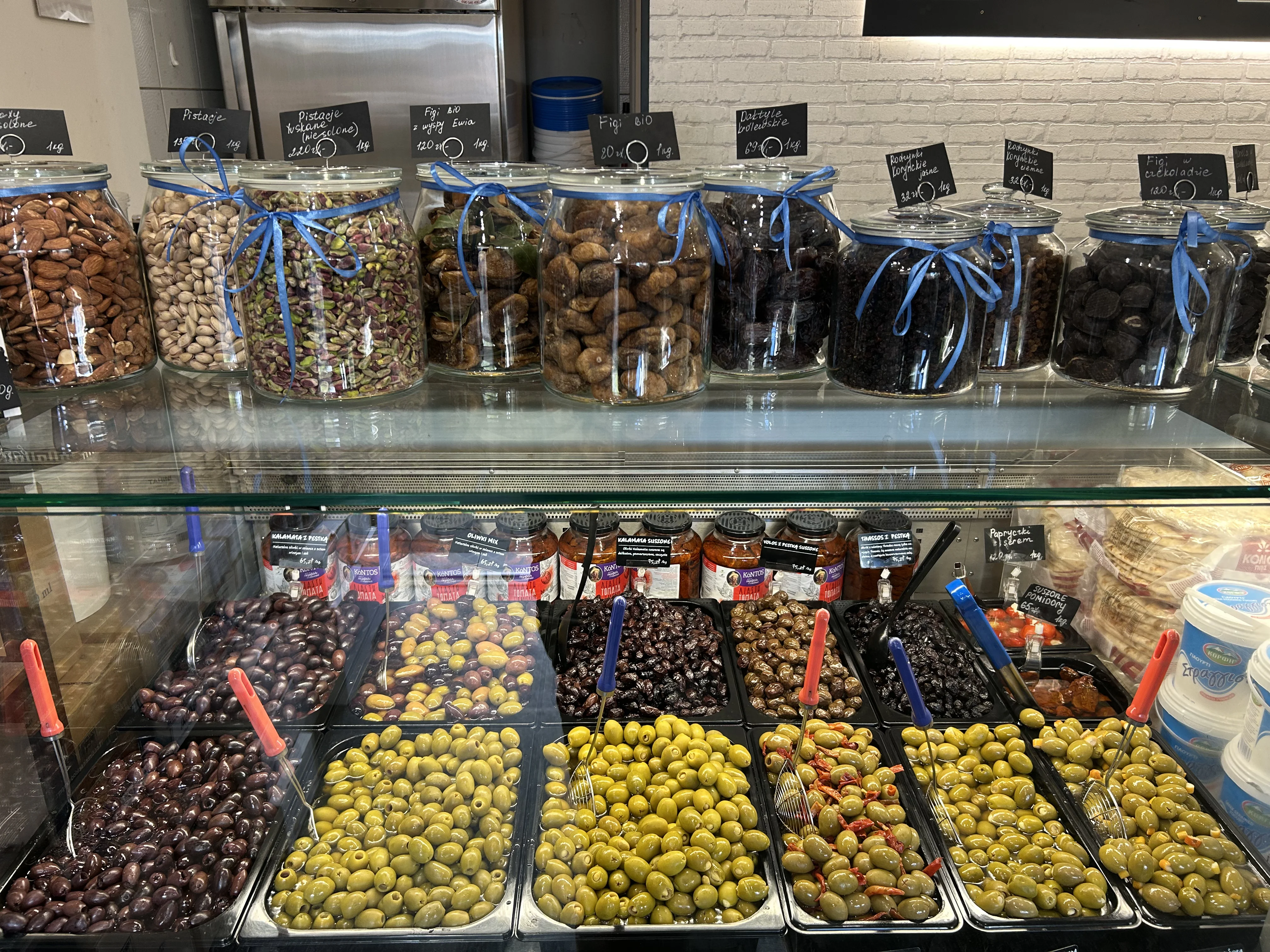 Mięsiste oliwki Kalamata premium z Grecji