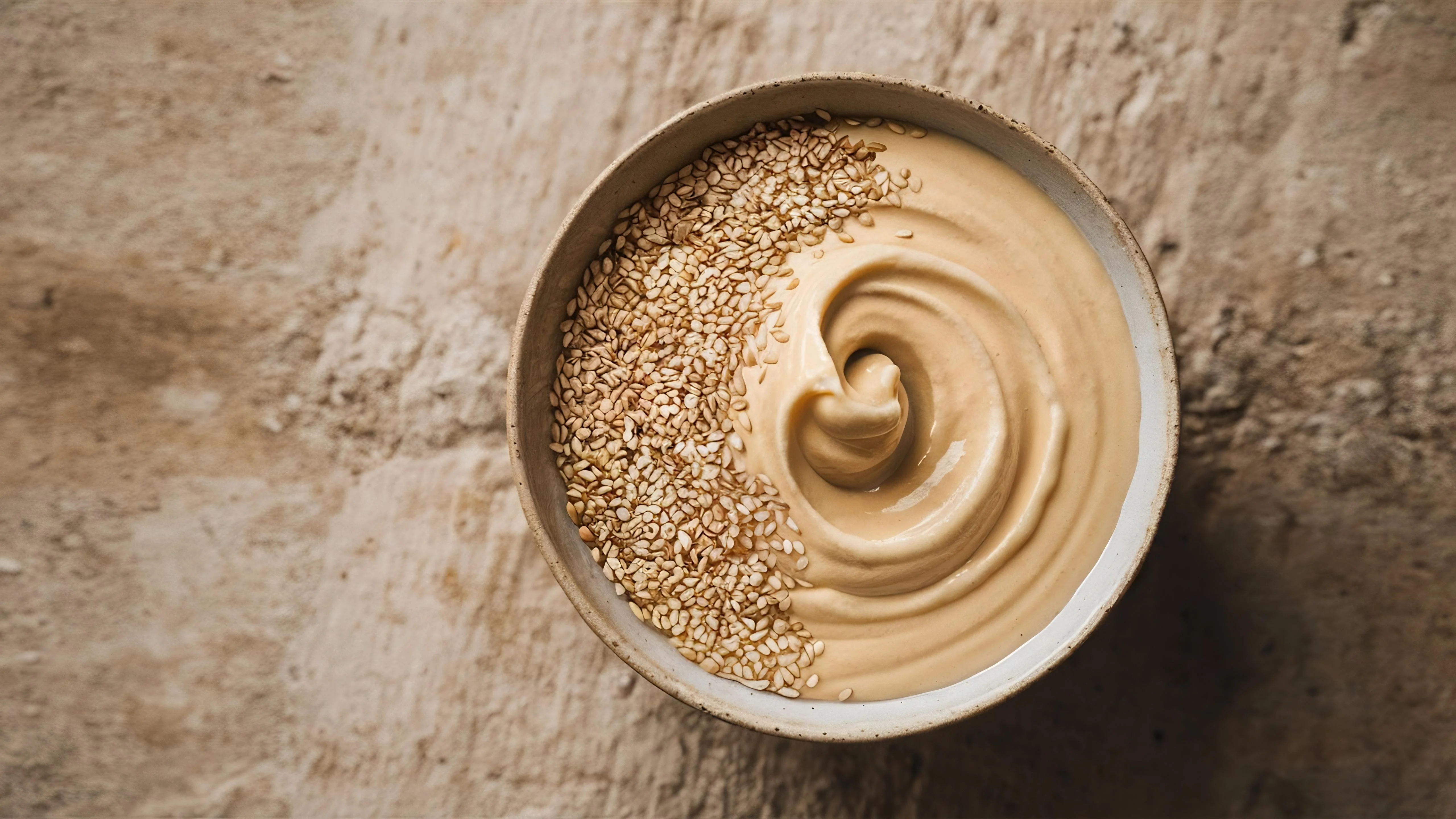 Grecka pasta sezamowa tahini do dań śródziemnomorskich